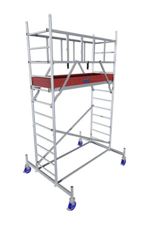 Hliníkové lešenie pojazdné ProTec 0,7 x 2,0m, výška 4,3m KRAUSE