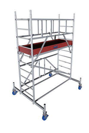 Hliníkové lešenie pojazdné skladacie ProTec XS KRAUSE 0,7 x 2,0m, výška 3,8m