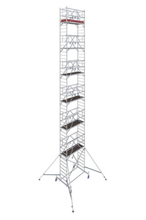 Hliníkové lešenie pojazdné Stabilo10 KRAUSE, 0,75x2,0m, výška 14,40m