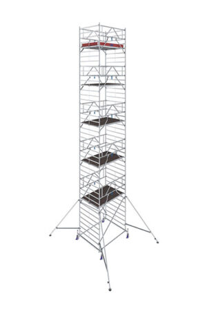 Hliníkové lešenie pojazdné Stabilo50 KRAUSE, 1,5x2,0m, výška 12,4m