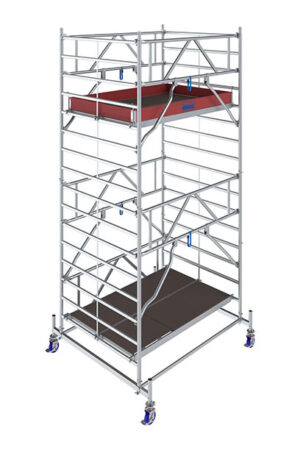 Hliníkové lešenie pojazdné Stabilo50 KRAUSE, 1,5x2,0m, výška 5,4m