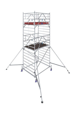 Hliníkové lešenie pojazdné Stabilo50 KRAUSE, 1,5x2,0m, výška 6,4m