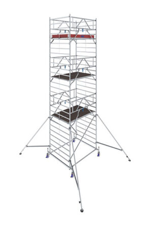 Hliníkové lešenie pojazdné Stabilo50 KRAUSE, 1,5x2,0m, výška 8,4m