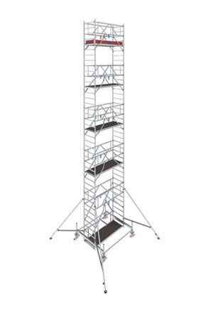 Lešenie pojazdné Stabilo100 KRAUSE, 0,75 x 2,00 m, výška 11,50 m