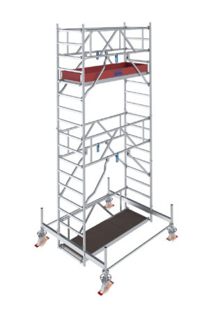Lešenie pojazdné Stabilo100 KRAUSE, 0,75 x 2,00 m, výška 5,50 m