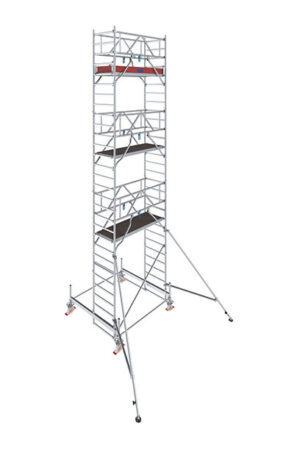 Lešenie pojazdné Stabilo100 KRAUSE, 0,75 x 2,00 m, výška 8,50 m