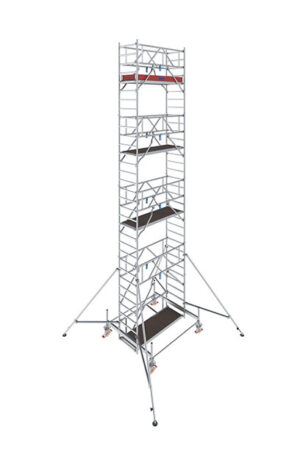 Lešenie pojazdné Stabilo100 KRAUSE, 0,75 x 2,00 m, výška 9,50 m