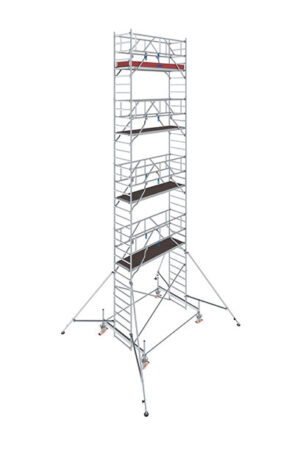 Lešenie pojazdné Stabilo100 KRAUSE, 0,75 x 2,50 m, výška 10,50 m