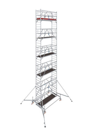 Lešenie pojazdné Stabilo100 KRAUSE, 0,75 x 2,50 m, výška 11,50 m