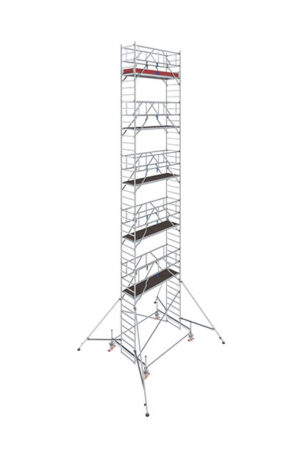 Lešenie pojazdné Stabilo100 KRAUSE, 0,75 x 2,50 m, výška 12,50 m