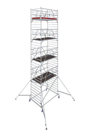 Hliníkové lešenie pojazdné Stabilo50 KRAUSE, 1,50 x 2,50 m, výška 10,40 m