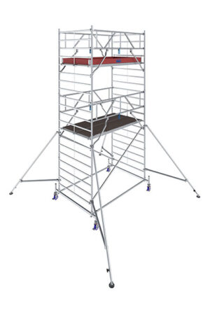 Hliníkové lešenie pojazdné Stabilo50 KRAUSE, 1,50 x 2,50 m, výška 6,40 m