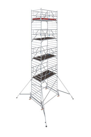Hliníkové lešenie pojazdné Stabilo500 KRAUSE, 1,50x2,50 m, výška 10,50 m