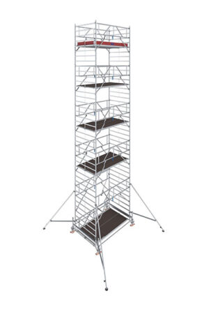 Hliníkové lešenie pojazdné Stabilo500 KRAUSE, 1,50x2,50 m, výška 11,50 m
