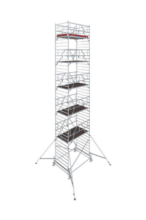 Hliníkové lešenie pojazdné Stabilo500 KRAUSE, 1,50x2,50 m, výška 12,50 m
