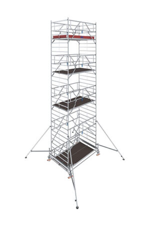 Hliníkové lešenie pojazdné Stabilo500 KRAUSE, 1,50x2,50 m, výška 9,50 m