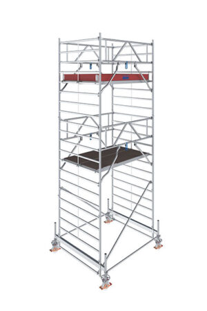 Hliníkové lešenie pojazdné Stabilo500 KRAUSE, 1,50x2,00 m, výška 6,50 m