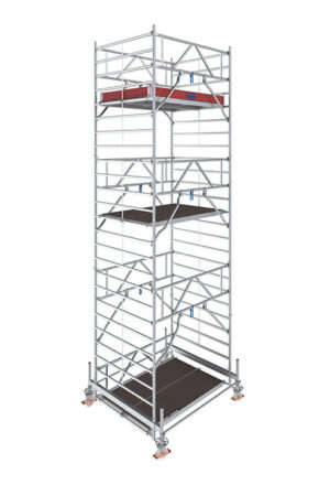 Hliníkové lešenie pojazdné Stabilo500 KRAUSE, 1,50x2,00 m, výška 7,50 m