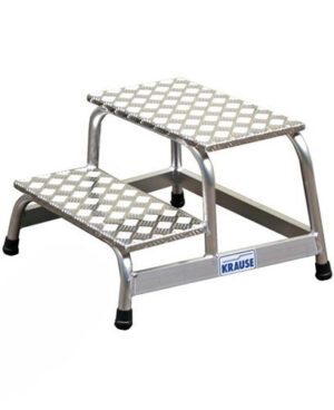 Podesta-hliníkové schody 2 stupne KRAUSE