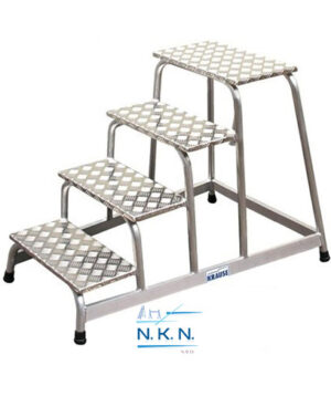 Podesta-hliníkové schody 4 stupne KRAUSE