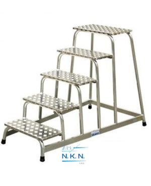 Podesta-hliníkové schody 5 stupňov KRAUSE