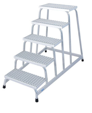 Podesta hliníková s roštom 5 stupňov KRAUSE